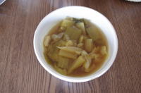 高菜のスープ