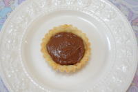 チョコ風クリームタルト