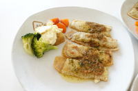 ヒエ魚のムニエル