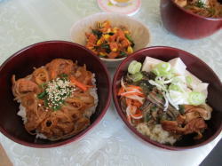 韓国料理Ｗどんぶり