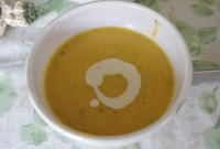 ニンジンの冷製スープ